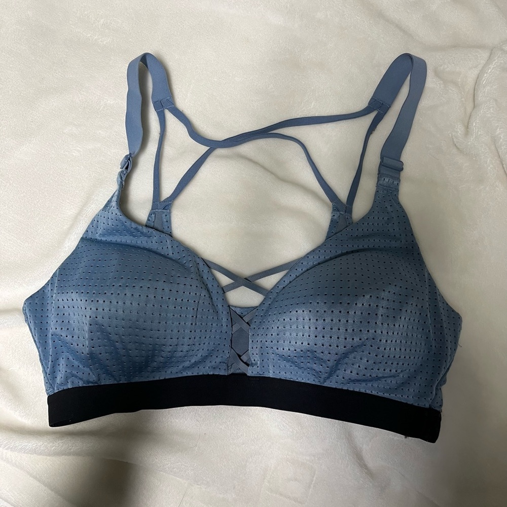 Blue Victoria Secret Sports Bra